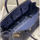 7 Star Hermes Birkin TOGO Leather Handbags 25CM