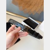 7 Star Celine black Buckle Blet 25mm