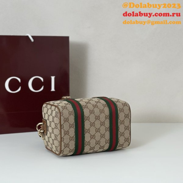 Gucci Mini GG 859975 AAA+ Denim Crossbody Handbag