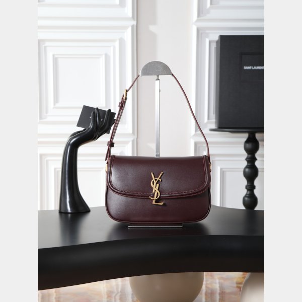 SAINT LAURENT Solferino Leather Bag 832330/832332