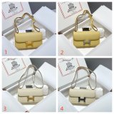 Designer Hermes handmade Stiching Constance Elan Bag 24cm