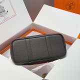 Luxury Hermes human handmade stiching Garden Party Bag 30cm
