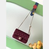 High Quality Mini Flap Velvet AS1786 & AS1787 Bag