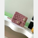 High Quality Mini Flap Velvet AS1786 & AS1787 Bag