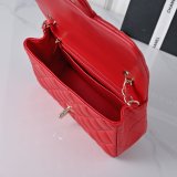 Top CC LAMBKSIN Flap bag 20cm