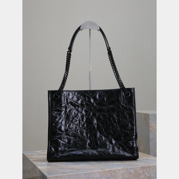 Saint Laurent Niki Shopping Best Sale Vintage Leather 577999 Bag