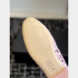 CC Ballet Flats Embroidered Cotton