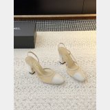2026 CC Net & gros-grain Slingbacks