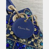 Dior Small Lady bag collection Blue