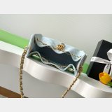 Quilted Replica AS5631 Hobo Suede Shoulder Bag