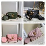 Louis Vuitton Replica M56461/M57864 New Wave Multi Pochette  Leather Crossbody