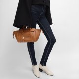 Celine New Luggage In Supple Shiny Lambskin 124213 Bag