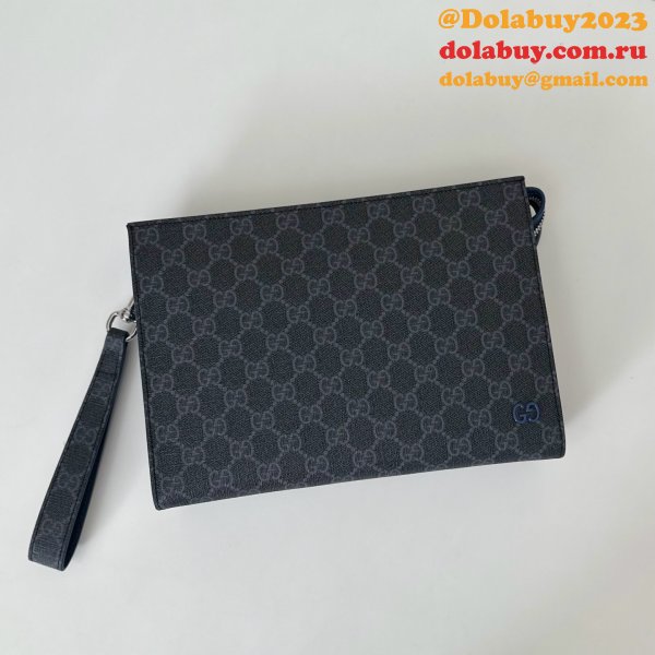 Gucci GG Monogram Small Pouch Men #768255 Luxury Bag