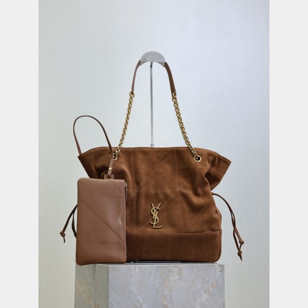 Saint Laurent Luxury 809824 Jamie Shopping Lambskin Bag