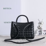 Bottega Veneta leather Mini Andiamo Bag