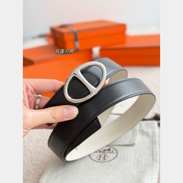 Hermes D Ancre Reversible Belt 32MM
