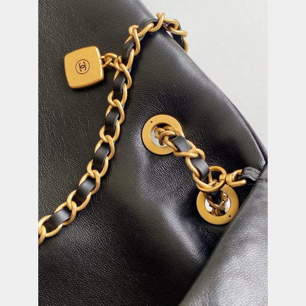 Top Quality Maxi Flapbag Black AS5727 Bag