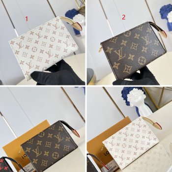 Louis Vuitton Poche Toilette M29700/M29699 Travel Rolling Luggage Bag