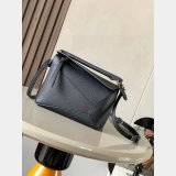 Top Quality Loewe Mini Puzzle Calf Leather Handbag 18cm