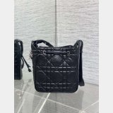 Christian Dior D-Motion Bucket 1025 & 1026 Silver/Gold Bag