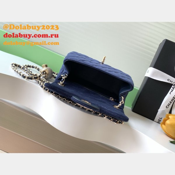 High Quality Mini Flap Velvet AS1786 & AS1787 Bag