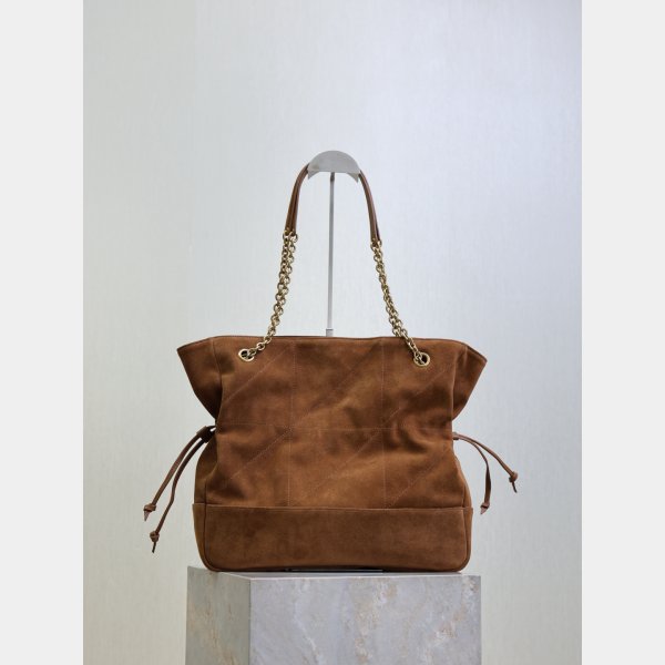 Saint Laurent Luxury 809824 Jamie Shopping Lambskin Bag