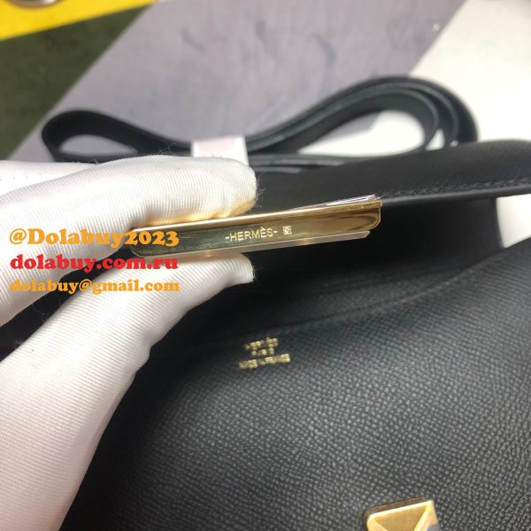Hermes Constance Bag 23cm Epsom Leather Black