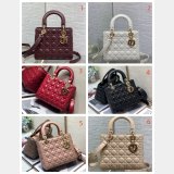 Fashion Christian Dior Lady lambskin 24CM Bag