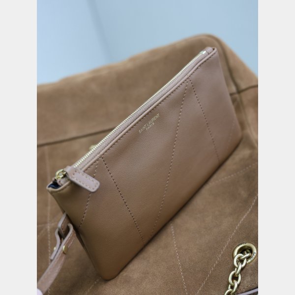 Saint Laurent Luxury 809824 Jamie Shopping Lambskin Bag