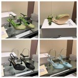 Top Loewe Toy Ankle Strap Stud Pumps