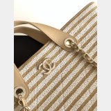 CC AS6007 Resort Collection Woven shopping bag