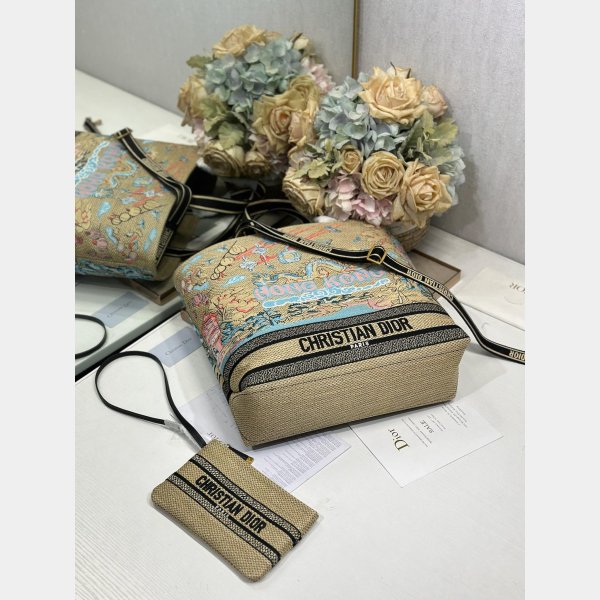 Dior Souvenir Soft Dior Book Tote HONGKONG