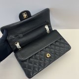 AAA+ Quality CC FLAP Handbag 25cm Caviar Leather