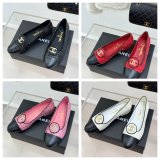 Chanel Sequins and Grosgrain Moccasins