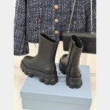 Prada Monolith stretch nappa leather booties