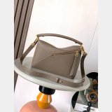 Top loewe In grained leather Puzzle Bag 24CM