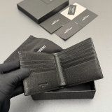 SAINT LAURENT East/West wallet in grain leather