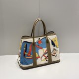Top Hermes garden Party Bag Canvas 36cm