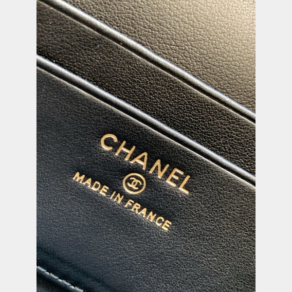 Best AP4936 Grained Shiny Calfskin Vanity Bag