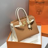 Hermes Birkin 35cm Togo leather Color blocking Handbags