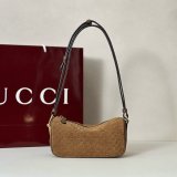 Gucci Half Horsebit Mini GG Suede 860784 Bag