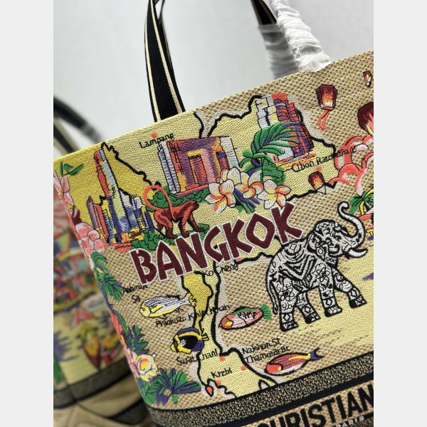 Dior Souvenir Soft Dior Book Tote Bangkok