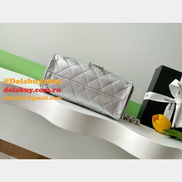 Quilted Replica AS5631 Hobo Suede Shoulder Bag