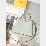 Best Fendi Peekaboo I See U Petite Calf leather Bag