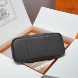 Luxury Hermes human handmade stiching Garden Party Bag 30cm