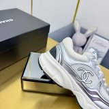 Top Fabric & Laminated women Sneakers CC