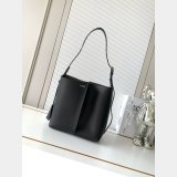 Medium Bilbao bucket in soft calfskin and suede