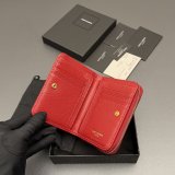 CASSANDRE MATELASSE compact zip-around wallet