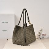 Bottega Veneta Intrecciato Parachute Large handbag suede