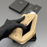 CASSANDRE MATELASSE compact zip-around wallet